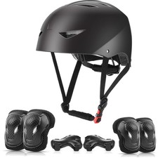 Kinder Skaterhelm Protektoren