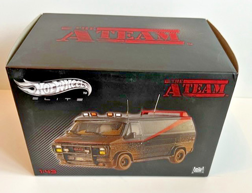 Hot wheels elite team van - hot, a-team