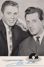 PETER KRAUS Original Autogramm signierte Polydor Postkarte 60er Jahre