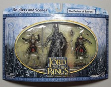 "The Defeat of Sauron", Herr der Ringe: 3 Figuren von Play Along, tolle Packung 