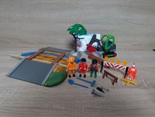 Playmobil City 3126 Baustelle mit 3279 Bagger gebraucht