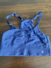 Sportbh Sporttop Tchibo Sports 36/38 Blau Lila Getragen 