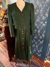 Trachtenkostüm, dunkelgrün