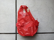 Barbapapa - eine  alte aufblasbare PVC Figur -ca. 20 cm  - in rot - selten !!!!!