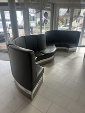 Lounge Sitzbank mit Schwung Gastronomie 490cm  lang
