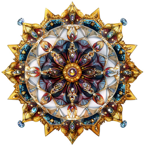 Mandala blume floral - mandala, botanik