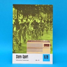 Stern-Sport Volltr.-Taschensuper 1970 | Prospekt Werbung DEWAG DDR Radio R79 Y