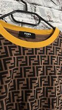Fendi Tshirt Herren Braun L