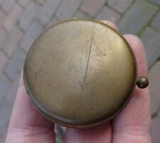 original Frankreich   Kompass  Messing Gravur Frankreich