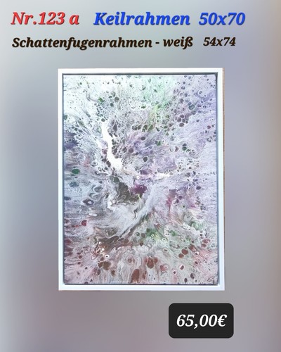 Acrylbilder abstrakt unikate - acrylbilder,