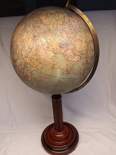 Alter, großer Erd Globus