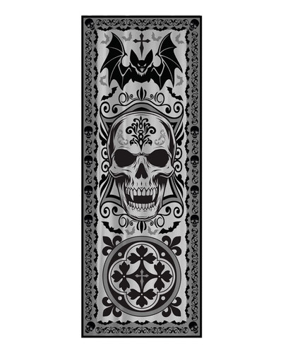 Gothic fenster dekostoff mit - dekostoff,