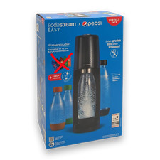 SodaStream Easy Wassersprudler Set OHNE Pepsi Sirupproben Trinkwassersprudler