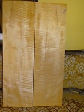 Tonholz, Tonewood, klasse bosn. Riegelahorn für Cello, flamed cello back