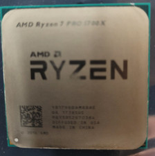AMD Ryzen 7 PRO 1700X cpu  (8x 3.40GHz) AM4 Cores: 8 Threads: 16 prozessor