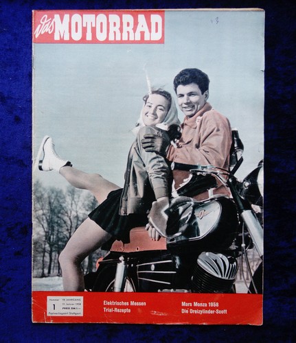 Das motorrad 1958 - 1/1958, test: