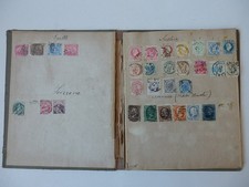 ALTES BRIEFMARKENALBUM