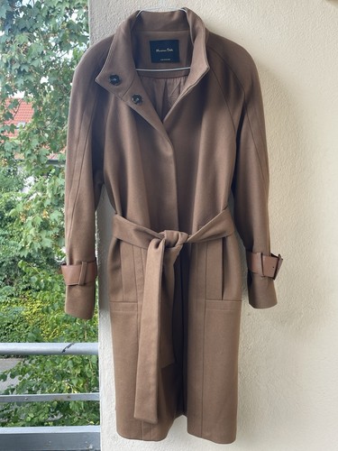 Massimo dutti wollmantel - wollmantel, gr