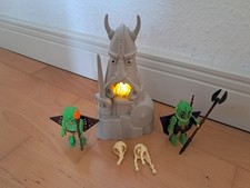 Playmobil Ritter Dragons Feuerstein Statue  Figuren mit Zubehör Konvolut