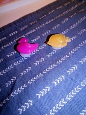 Schuh Anstecker für Crocs - Schuh Pin - Shoe Charms 2 Stk. Ente Fisch