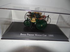 DE AGOSTINI MERCEDES BENZ PATENT MOTOR CAR 1886 MODELLAUTO 1:43 SAMMLER MODELL
