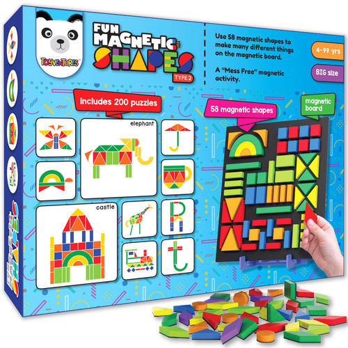 Magnetische formen puzzle - magnetische,