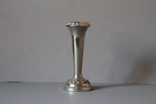 englische Steckvase Tischvase Vase versilbert Tischdekoration Kelchform Lanthe