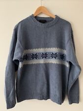 Vintage Giorgio Pullover Blau Gr. 50/M Made In Italy