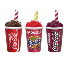 Lip Smacker Cup Balms: Coca Cola Cherry + Any Additional 2 Flavours