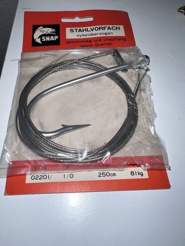 Snap angelhaken mit 250 cm - 1x,