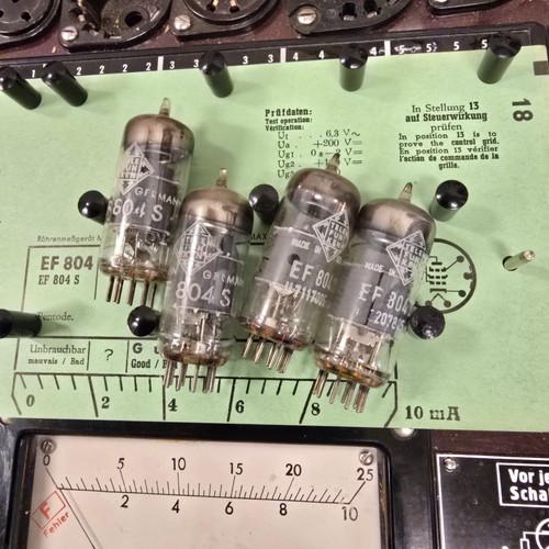 Röhren telefunken ef - telefunken, 804s