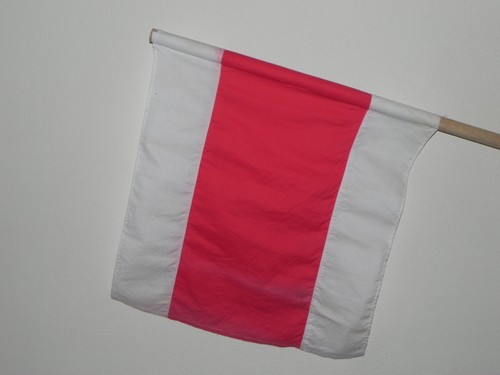 Signalflagge eisenbahn neu - signalflagge,