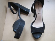 Tamaris Pumps Sandalen Blockabsatz 41 Touch It schwarz  ungetragen