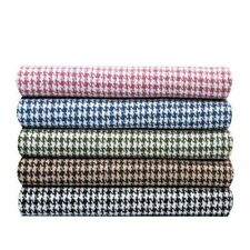 Houndstooth Stoff Kunst Wolle