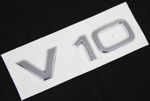 Schriftzug v10 original audi - original,