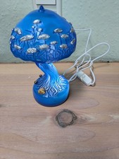 blaue LED Taschenlampe in