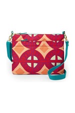 Fossil Umhängetausche Polyester Rot Top Zip Rasb. - ZB5757653