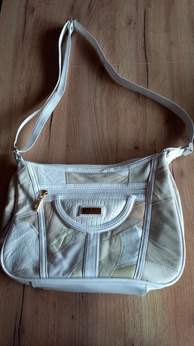 Damen handtasche cremefarben - damen, handtasche,