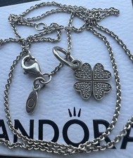 Pandora Kette & Kleeblatt 🍀