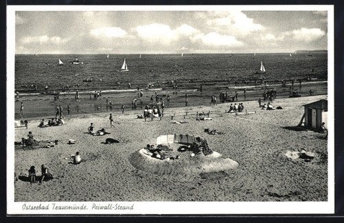 Ansichtskarte travemünde - ansichtskarte,
