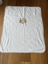 Babydecke Kuscheldecke C&A Disney Winnie the Pooh weiß 