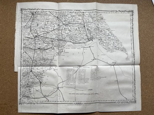 Antike karte des - antike, east