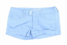 Blue Exchange Damen blau Größe 6 Hotpants Stretch Baumwolle Shorts