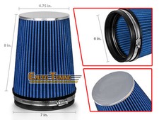 BLUE 6" Inlet 152mm Cold Air