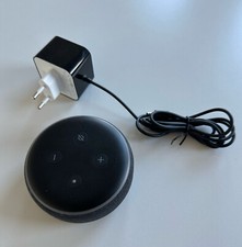 Echo Dot (3. Gen.) Intelligenter Lautsprecher mit Alexa, Anthrazit Stoff