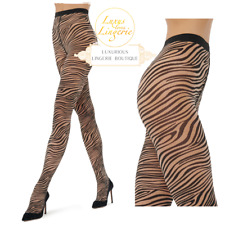 ZEBRA TIGHTS Wolford XS