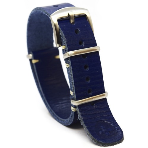Nato strap leder - strap,, armband