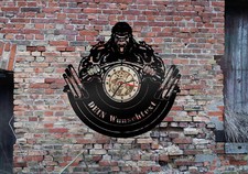 Wanduhr Uhr Gym Leuchtreklame Steroide Anabolika Fitness Bodybuilding Studio