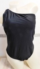 Badeanzug Gr.42 XL schwarz One