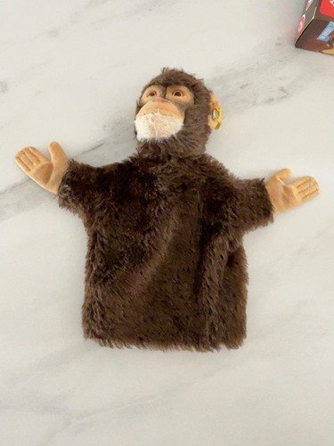Steiff affe handpuppe - handpuppe, plüsch